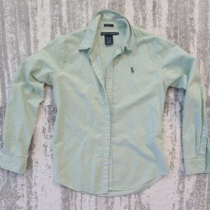 Ralph Lauren long sleeves polo shirt size 10